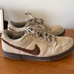 Rare 2006 Nike hemp dunk low brown